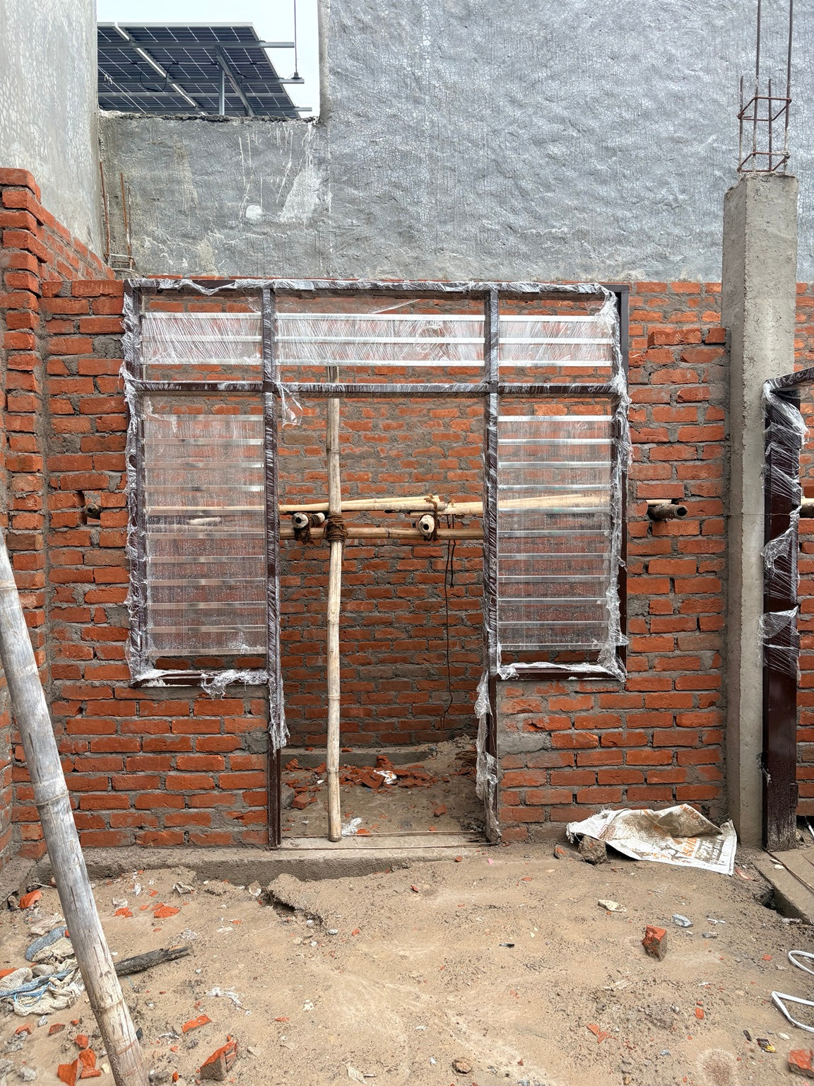Doorframe and window installation